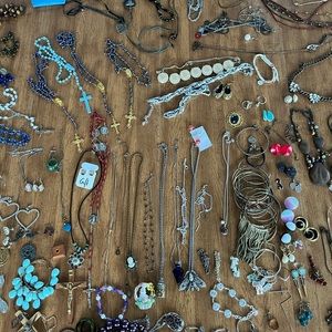 Vintage costume jewelry lot